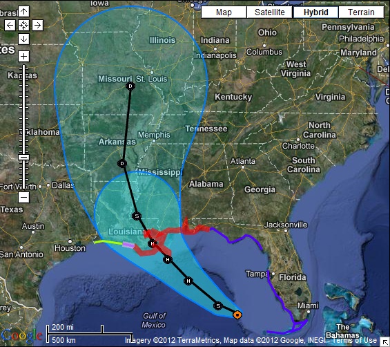 Isaac’s path StateImpact Florida