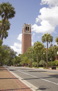Century Tower at the University of Florida. UF Online will open in January.