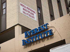Corinthian Colleges, the parent company of Everest University, has agreed to sell or close all its campuses. This campus is Boston will close. Florida campuses will be sold.