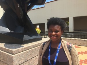 Ashley Jean has enrolled in a global studies program at Long Island University. Now she's trying to raise money to help pay for travel costs.