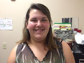Jacklyn Brauning, 19, is one of the students at Enterprise High School. She is scheduled to graduate on June 4, 2015.