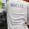 An inmate uses a lathe to machine a trailer part at the Skills Center inside McCleod Correctional Center near Atoka, Okla..