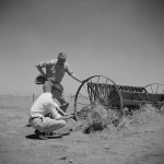 dust-bowl Members of a drought committee at farm near Guymon, Okla. in 1936.
