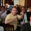 Audience members ask lawmakers questions during a Policy and a Pint event in July.