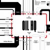 Cushing Illustrated This illustration by Businessweek shows the pipeline pathways in and out of the crude oil storage hub at Cushing. Fields of tanks are fed by an 11-state pipeline network that stretches from North Dakota to the Gulf Coast of Texas.