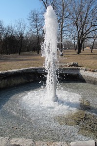 The popular Vendome Well at the Chickasaw National Recreation Area in Sulphur, Okla., has its source in the Arbuckle-Simpson Aquifer.