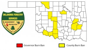 Current Burn Bans in Oklahoma.