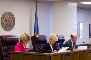 The Oklahoma Corporation Commission at the March 13, 2014 meeting. 