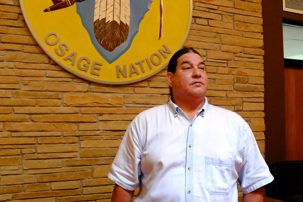 Everett Waller, chairman of the Osage Nation Minerals Council.