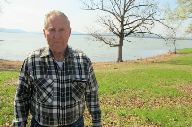 Jim Koopman had land condemned by the federal government to make way for Sardis Lake's construction. 