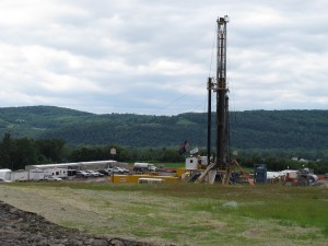 A Bradford County drilling rig.