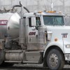 cabotwastetruck A truck delivers fracking fluid to a Susquehanna County recycling center