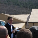 Mitt Romney campaigns in Wyoming County, Pennsylvania
