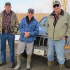 bill tom and tom in swamp Tom Stroup, Tom Savko and Bill Peiffer are fighting the deep injection well.