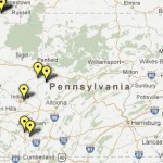 Click on the image above to go to an interactive map of each deep-injection well in Pennsylvania, with information about each well's location, operator and monthly intake allowance.