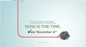 The American Coalition for Clean Coal Electricity has launched a new ad campaign criticizing President Obama.