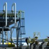 A gas compressor station in Bulgaria.