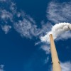 The smoke stacks at American Electric Po