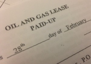 Oil and gas lease