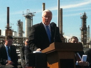 Former Gov. Tom Corbett agreed $66 million a year in tax breaks if Shell builds an ethane cracker in Beaver County.