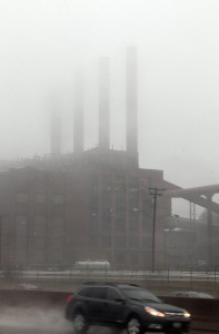 A FirstEnergy coal plant in Cleveland, Ohio.