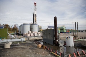 A gas production unit in Kingsley, Susquehanna County.