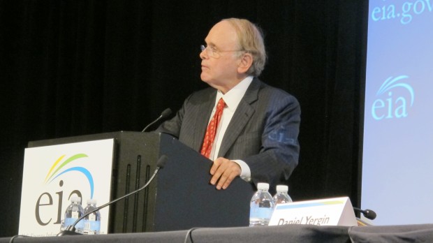 Daniel Yergin speaking at the U.S. Energy Information Conference in Washington D.C. Monday. His book, "The Prize: The Epic Quest for Oil, Money & Power" won the Pulitzer Prize and is often cited as one of the definitive histories of the oil industry.