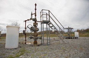 Natural gas wells in Springville Township, Pa.