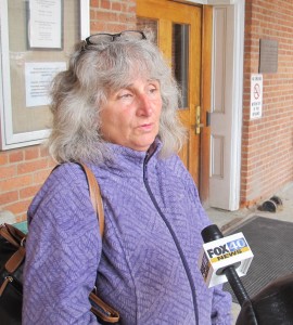 Anti-fracking activist Vera Scroggins says she wants to appeal a court ruling that permanently bars her from Cabot Oil & Gas sites.