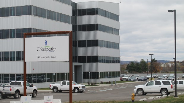 Chesapeake Energy's offices in Athens, Bradford County.