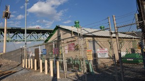 One of 9 Philadelphia Gas Works ‘gate stations’. The gate stations are entry points where natural gas is regulated and depressurized before being pumped into the PGW network of pipelines. 