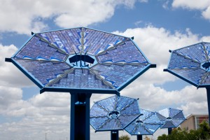 Solar Energy Panels in Austin, Texas.