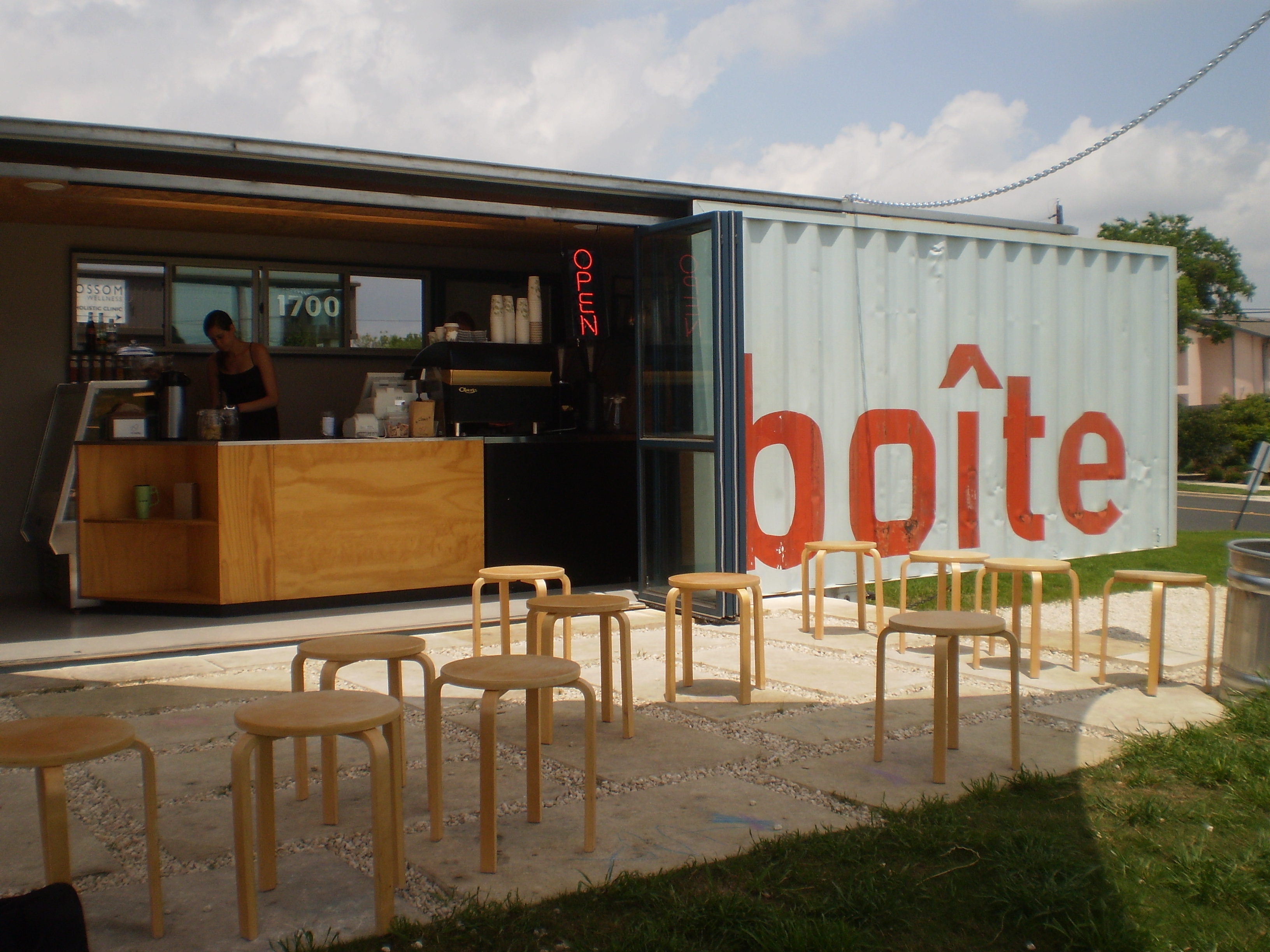 Now Shipping Container Coffeehouses Stateimpact Texas