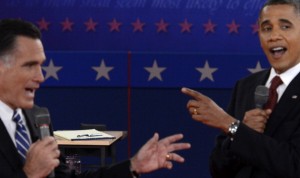 US-VOTE-2012-DEBATE Obama and Romney squared off over energy issues in their second debate Tuesday.