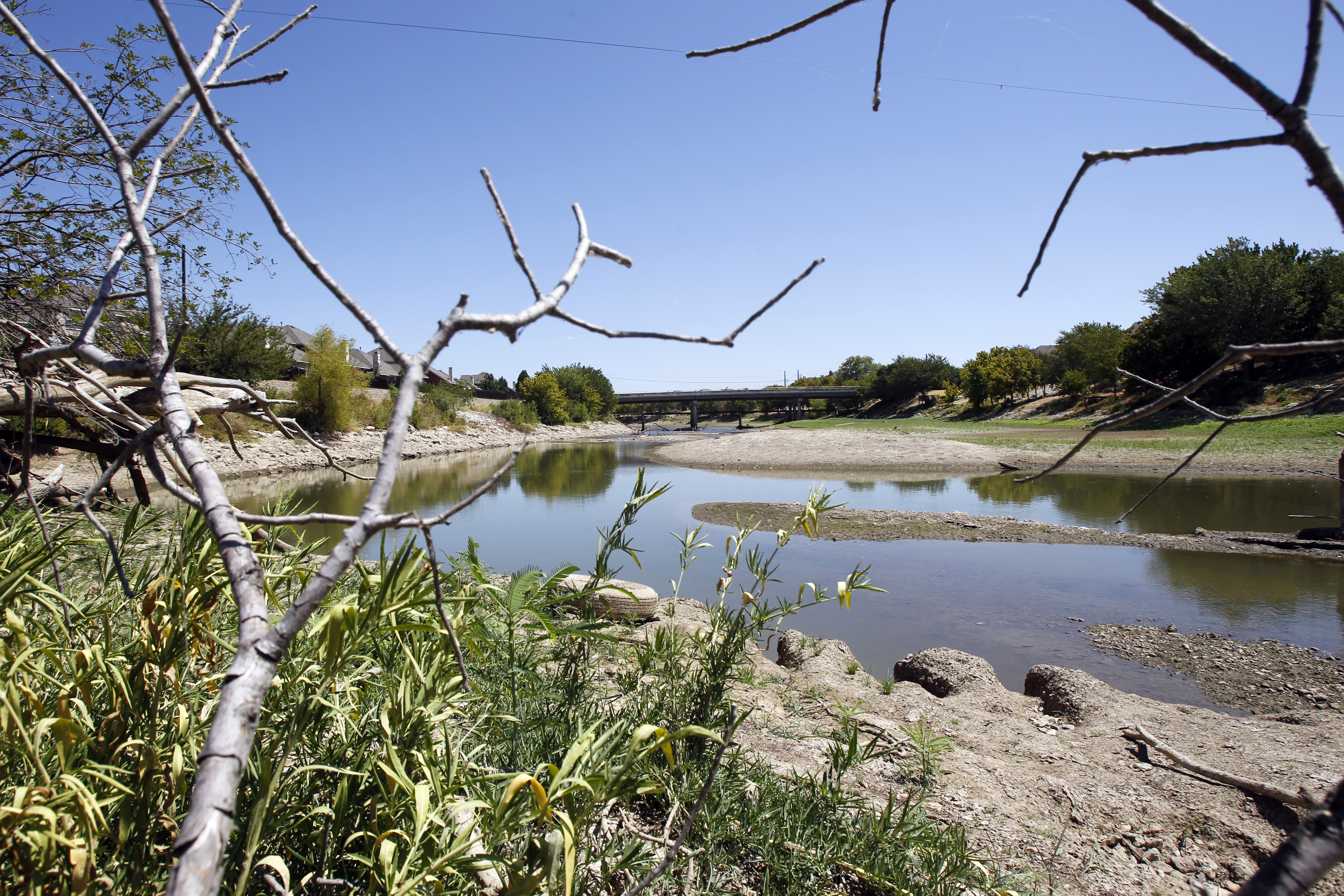 the-dried-south-fork-of-lake-arlington-is-seen-near-bowman-springs-park