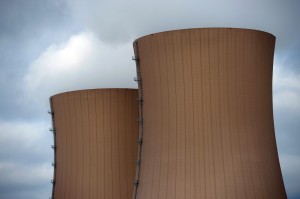 Cooling towers of a nuclear power plant in Grohnde, Germany. An interim charge for the Texas legislature could change Texas' management of nuclear waste. 