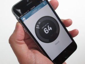 New thermostats like the Nest allow you to manage your home's energy use from your smartphone.