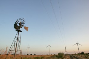 Texas leads the nation in wind energy production.