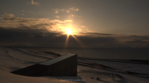 The Svalbard Global Seed Vault in Norway, where nearly a million seeds are being kept in a frozen state to prepare for climate change. 