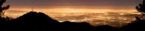 The same view over Los Angeles in 2008.