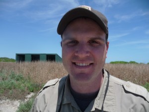 Jeremy Edwardson is a Fish and Wildlife Service biologist. 