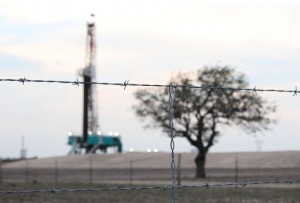 A jointly-owned oil rig atop the Eagle Ford shale south of San Antonio. 