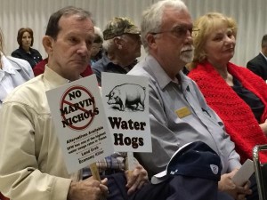 East Texans opposed to the Marvin Nichols Reservoir testified Wednesday before the Texas Water Development Board.