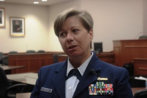 Lt. Com. Teresa Hatfield is chief of investigations division of USCG