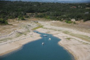 Lake Travis is heading towards its lowest levels in history if we have a dry fall. 