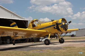 A crop duster plane. Photo by Dave Fehling