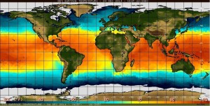El Nino heats up parts of the ocean, and begins a pattern that can bring rain to North America.