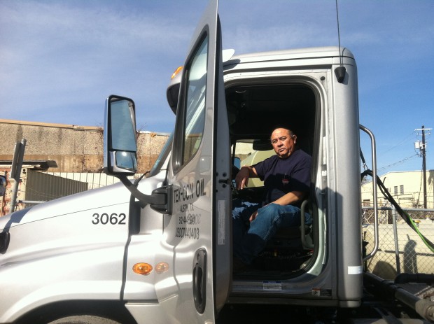 Johnny Herrera is a dispatcher for Tex Con Oil. A company that distributes fuel around the Austin area.