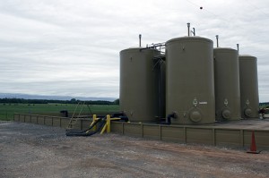 A disposal well in northwestern Oklahoma.