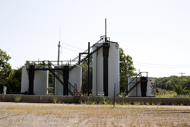 Oklahoma oil and gas regulators in August 2015 ordered oil and gas companies to sharply limit waste fluid injection at disposal wells, including this one, Equal Energy's Goodnight SWDW No. 5 in Logan County.